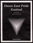 Down East Pride Festival program